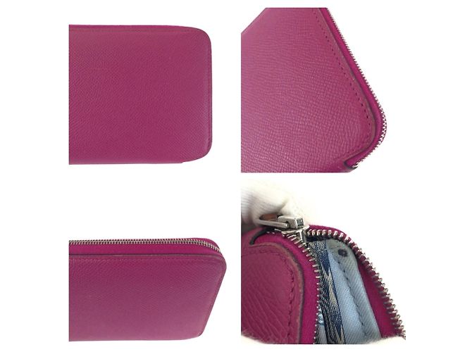 Cartera Larga Azap de Hermès en Rosa Tyrien - vista 7