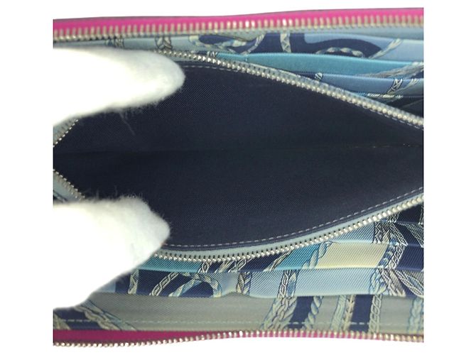 Cartera Larga Azap de Hermès en Rosa Tyrien - vista 8