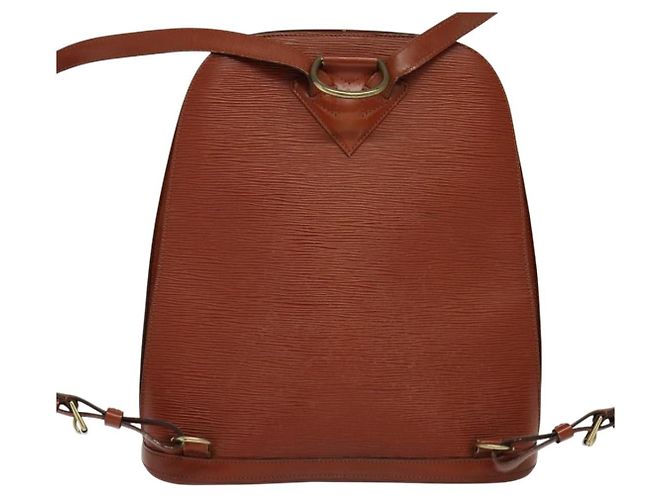 Louis Vuitton Gobelins Epi Leather Marrone - vista 2