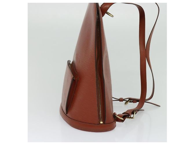 Louis Vuitton Gobelins Epi Leather Marrone - vista 3