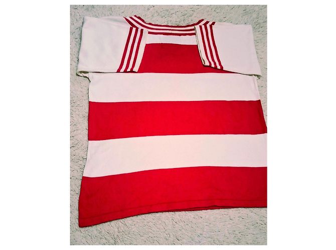 Camiseta a rayas Iceberg Jeans Rosa Blanco - vista 8