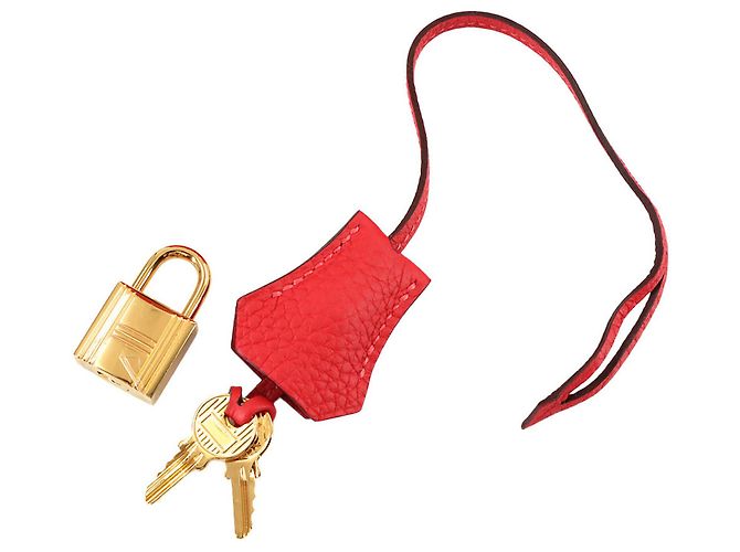 Bolso Hermès Birkin 35 Togo Rouge Pivoine Roja - vista 9