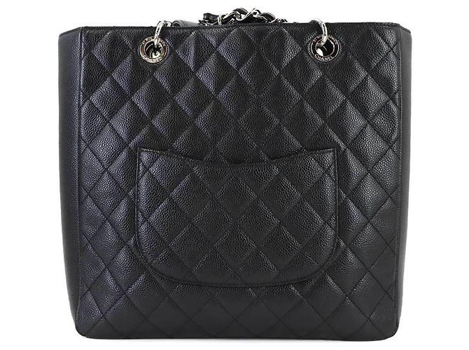 Timeless Borsa a mano Chanel Matelassé con catena Nero - vista 3