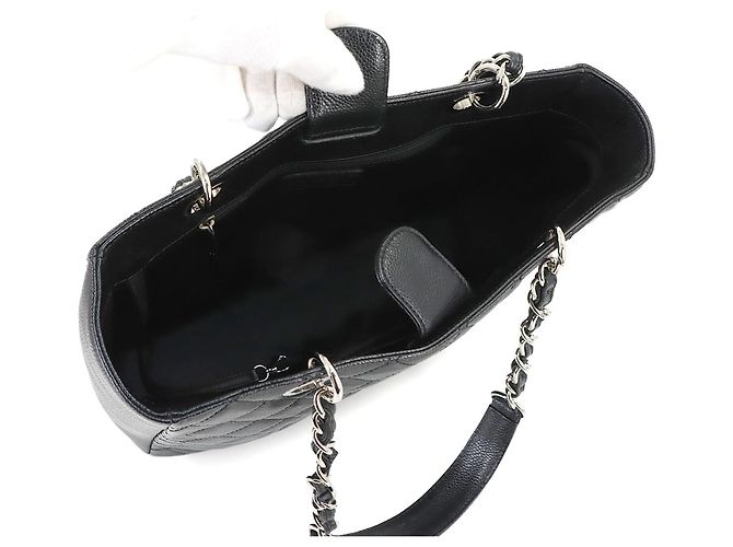 Timeless Borsa a mano Chanel Matelassé con catena Nero - vista 7