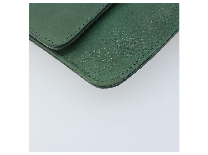 Borsa a Spalla FENDI in Pelle Verde Oro Auth bs33834 D'oro - vista 14