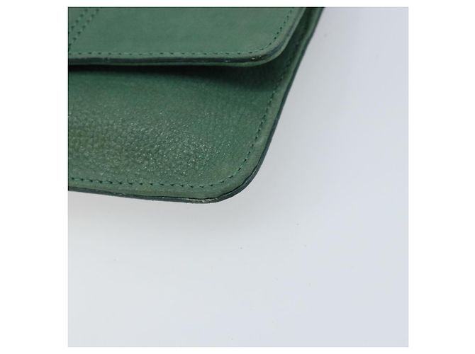 Borsa a Spalla FENDI in Pelle Verde Oro Auth bs33834 D'oro - vista 9