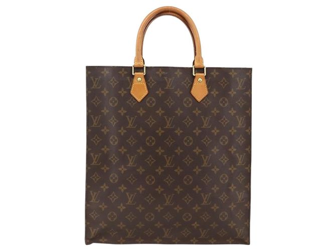 LOUIS VUITTON Borsa Sac Plat Monogram M51140 LV Auth BA11195 Monogramma - vista 13