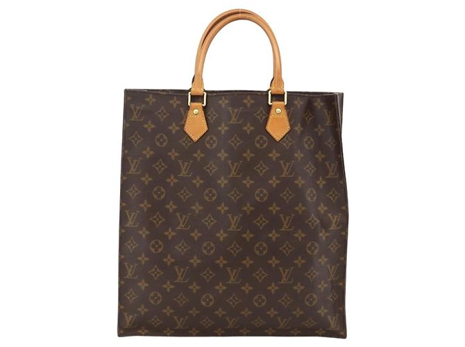 LOUIS VUITTON Borsa Sac Plat Monogram M51140 LV Auth BA11195 Monogramma - vista 2