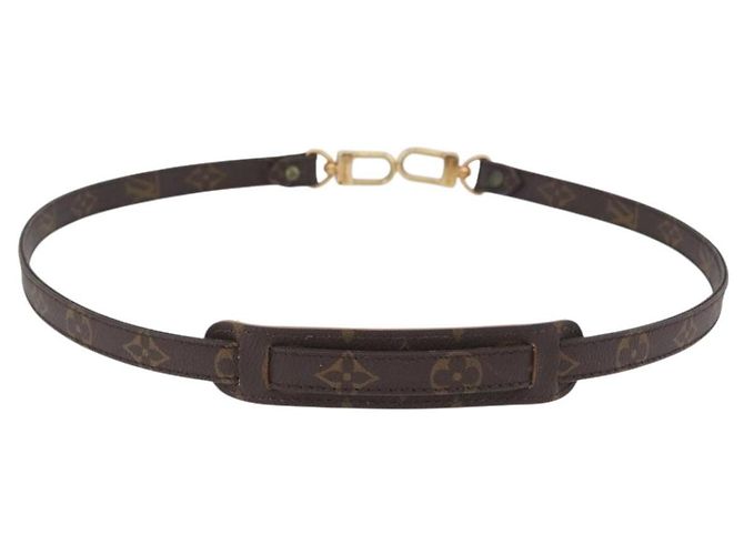 LOUIS VUITTON Cintura a Spalla Monogram 44,1" LV Auth BA11267 Monogramma - vista 3