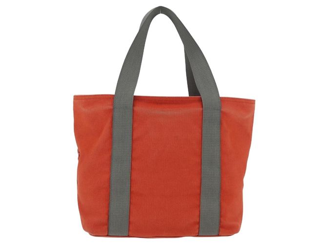 PRADA Borsa sportiva in tela arancione Auth 173993 - vista 2