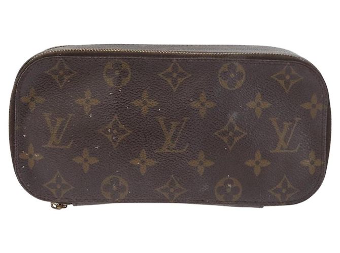 LOUIS VUITTON Trousse Monogram Blush GM Pochette Cosmetica M47505 LV Auth LNZ964 Monogramma - vista 13