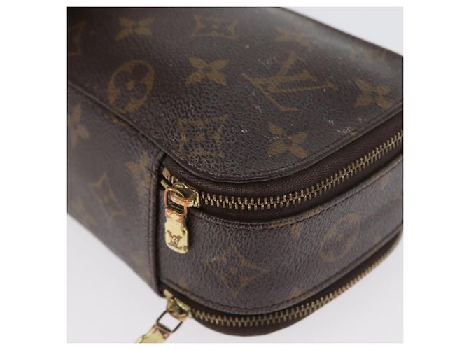 LOUIS VUITTON Trousse Monogram Blush GM Pochette Cosmetica M47505 LV Auth LNZ964 Monogramma - vista 14