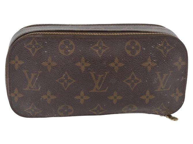 LOUIS VUITTON Trousse Monogram Blush GM Pochette Cosmetica M47505 LV Auth LNZ964 Monogramma - vista 2