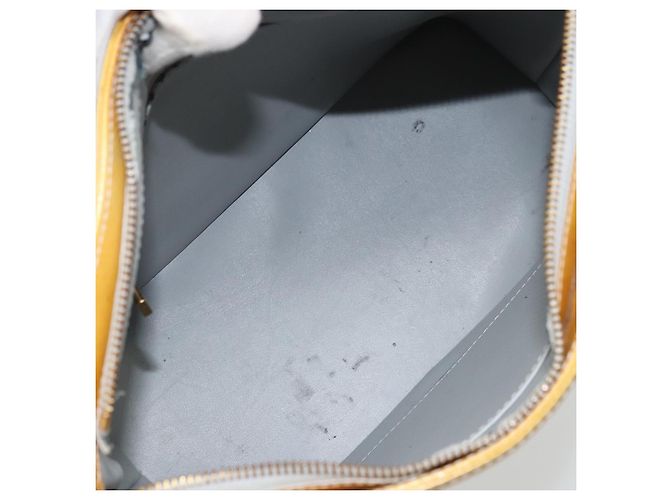 LOUIS VUITTON Monogram Vernis Houston Hand Bag Gris M91053 LV Auth BA10897 Grey - view 11