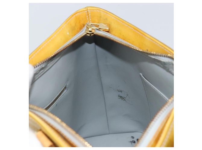 LOUIS VUITTON Monogram Vernis Houston Hand Bag Gris M91053 LV Auth BA10897 Grey - view 20