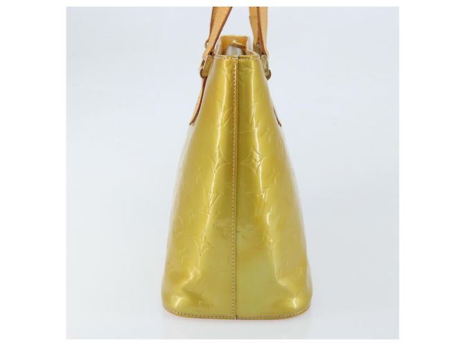 LOUIS VUITTON Monogram Vernis Houston Hand Bag Gris M91053 LV Auth BA10897 Grey - view 4