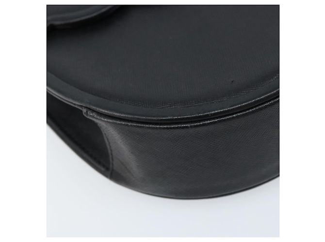 Borsa a Spalla in Pelle Nera e Oro Auth fm5171 di SAINT LAURENT Nero D'oro - vista 14