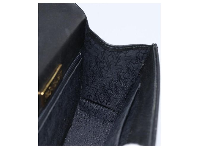 Borsa a Spalla in Pelle Nera e Oro Auth fm5171 di SAINT LAURENT Nero D'oro - vista 17