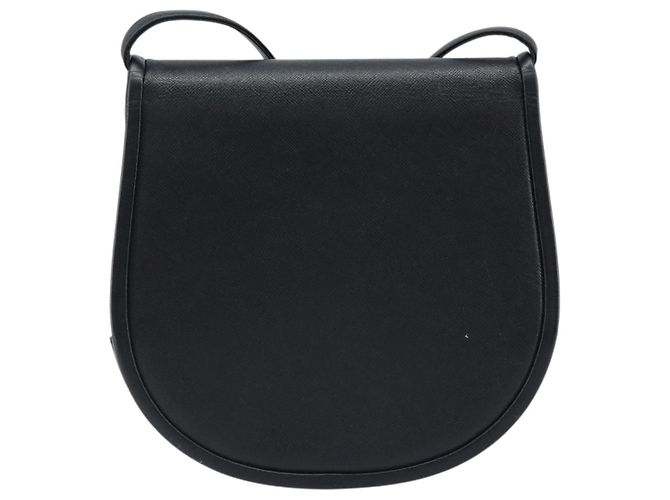 Borsa a Spalla in Pelle Nera e Oro Auth fm5171 di SAINT LAURENT Nero D'oro - vista 2