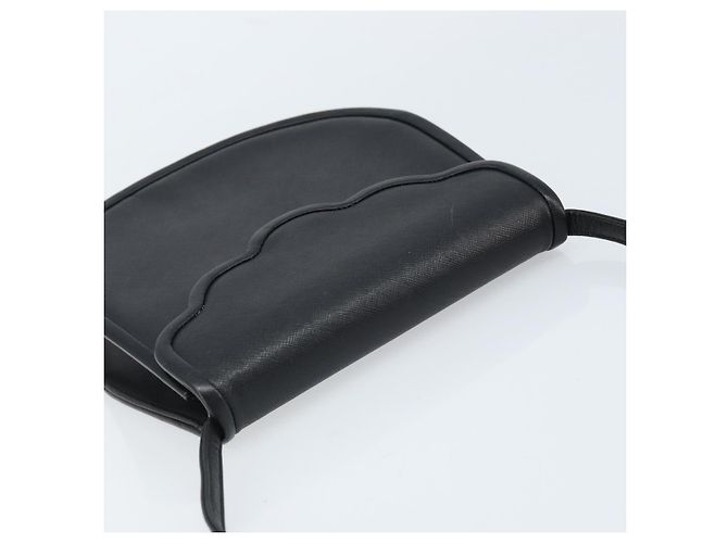 Borsa a Spalla in Pelle Nera e Oro Auth fm5171 di SAINT LAURENT Nero D'oro - vista 6