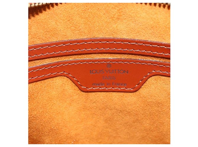 LOUIS VUITTON Borsa a Mano Epi Saint Jacques Marrone M52263 LV Auth ep13637 - vista 17
