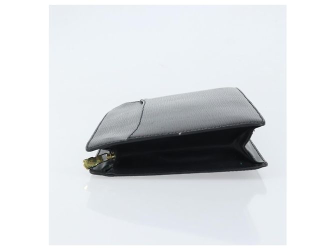 LOUIS VUITTON Pochette Uomo Epi Borsa Clutch Nera M52522 LV Auth LNZ204 Nero - vista 4