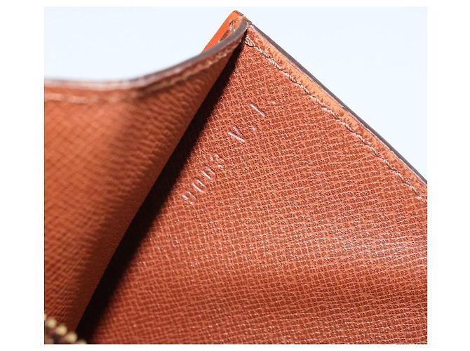 LOUIS VUITTON Clutch Montaigne 23 Epi Marrone M52663 LV Auth bs33790 - vista 12