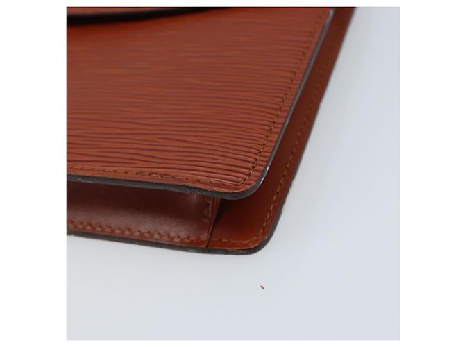 LOUIS VUITTON Clutch Montaigne 23 Epi Marrone M52663 LV Auth bs33790 - vista 14