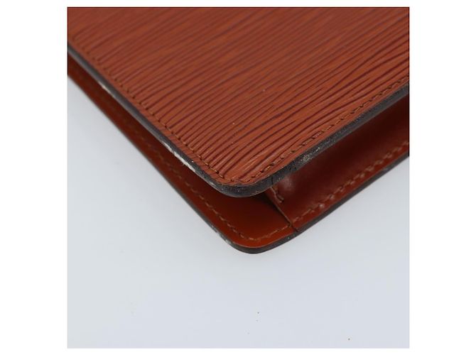 LOUIS VUITTON Clutch Montaigne 23 Epi Marrone M52663 LV Auth bs33790 - vista 16