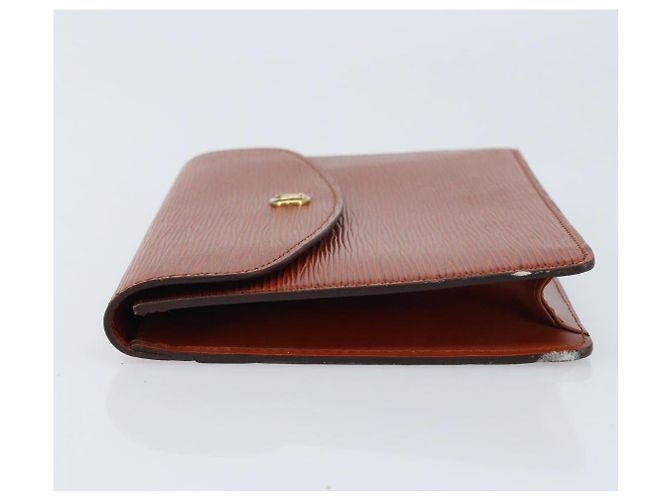 LOUIS VUITTON Clutch Montaigne 23 Epi Marrone M52663 LV Auth bs33790 - vista 4
