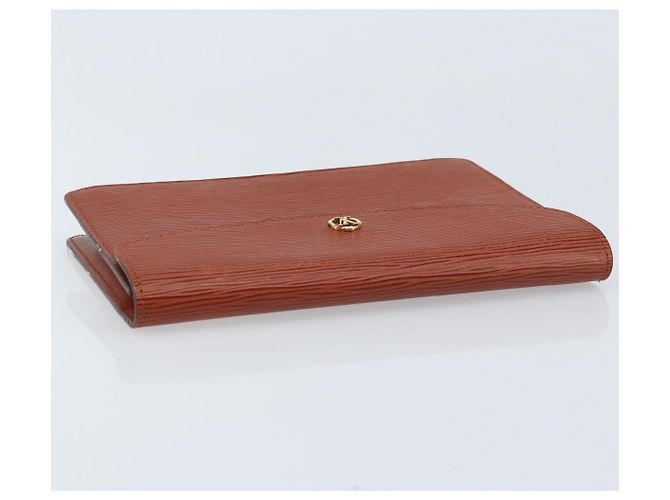 LOUIS VUITTON Clutch Montaigne 23 Epi Marrone M52663 LV Auth bs33790 - vista 5
