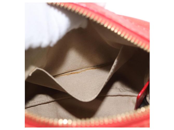 Chloé Chloe Schultertasche Leder 2-in-1 Rot Gold Auth BA10876 Golden - Ansicht 24