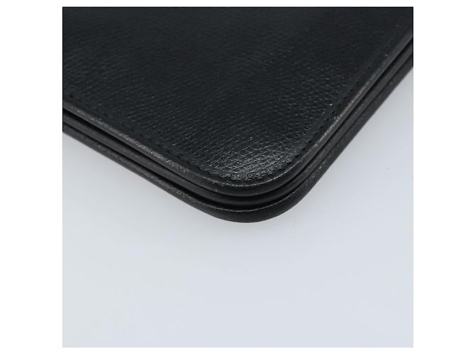 Borsa a spalla con catena Christian Dior in pelle nera e oro Auth ka3037 Nero D'oro - vista 16