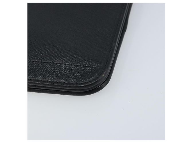 Borsa a spalla con catena Christian Dior in pelle nera e oro Auth ka3037 Nero D'oro - vista 9