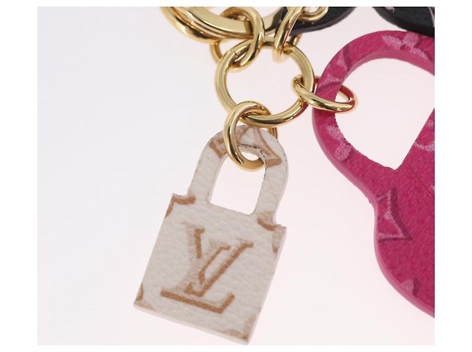 LOUIS VUITTON Monogram Schlüsselanhänger Illustrious Alma Charm Rosa M00838 Auth ARZ478M Pink Monogramm - Ansicht 14