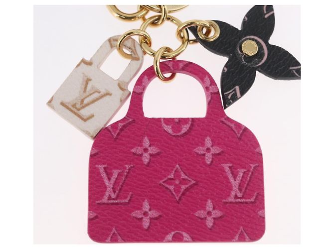 LOUIS VUITTON Monogram Schlüsselanhänger Illustrious Alma Charm Rosa M00838 Auth ARZ478M Pink Monogramm - Ansicht 8