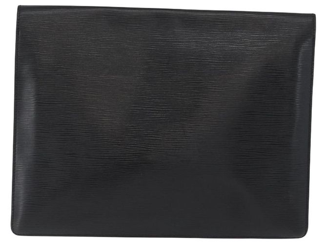 LOUIS VUITTON Epi Porta Documenti Sénatur Briefcase Nera M54452 Auth 172361 Nero - vista 2