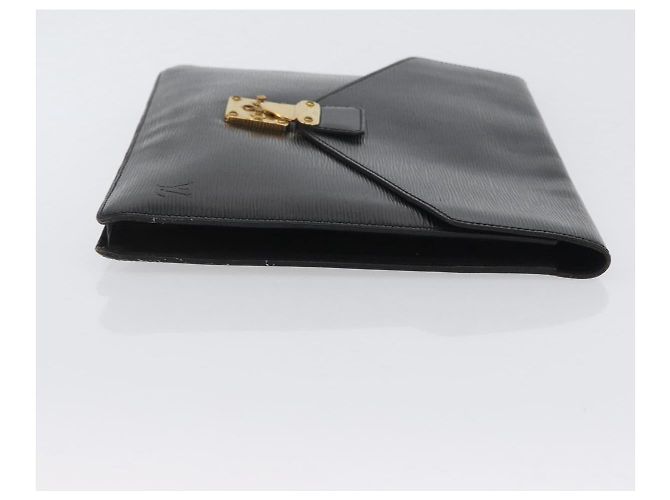 LOUIS VUITTON Epi Porta Documenti Sénatur Briefcase Nera M54452 Auth 172361 Nero - vista 3