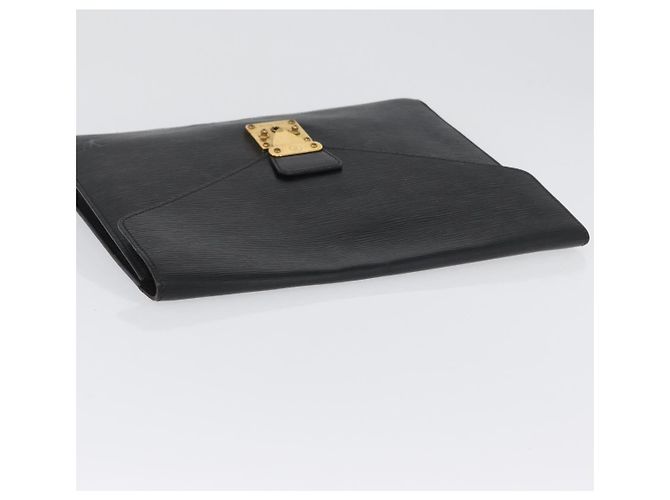 LOUIS VUITTON Epi Porta Documenti Sénatur Briefcase Nera M54452 Auth 172361 Nero - vista 5