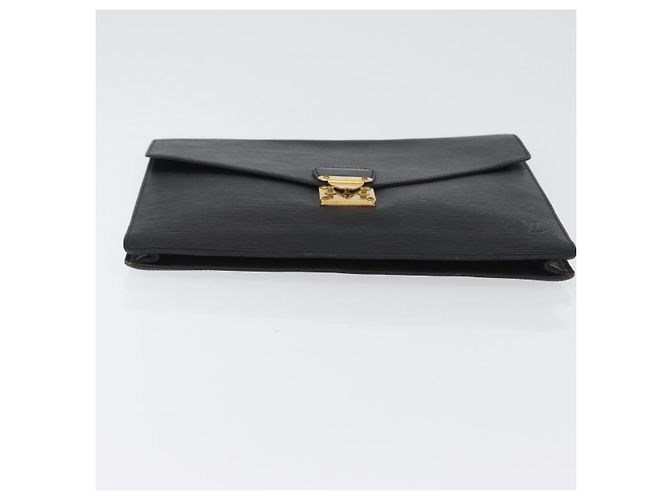LOUIS VUITTON Epi Porta Documenti Sénatur Briefcase Nera M54452 Auth 172361 Nero - vista 6
