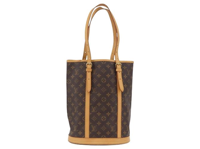 LOUIS VUITTON Borsa a Spalla Monogram Bucket GM M42236 LV Auth BA10992 Monogramma - vista 13