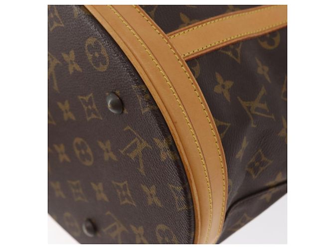 LOUIS VUITTON Borsa a Spalla Monogram Bucket GM M42236 LV Auth BA10992 Monogramma - vista 16