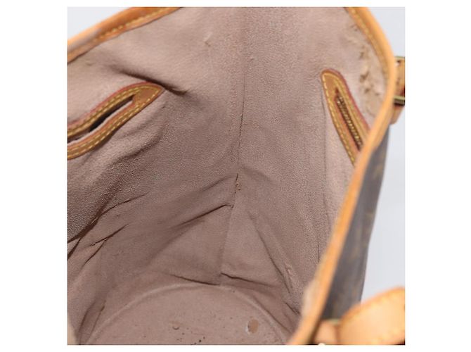 LOUIS VUITTON Borsa a Spalla Monogram Bucket GM M42236 LV Auth BA10992 Monogramma - vista 17