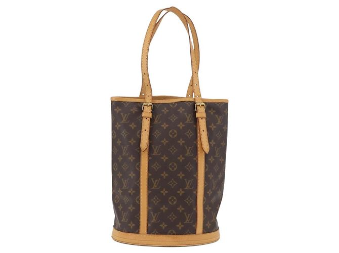 LOUIS VUITTON Borsa a Spalla Monogram Bucket GM M42236 LV Auth BA10992 Monogramma - vista 2