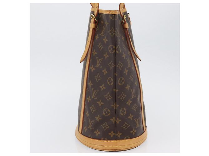 LOUIS VUITTON Borsa a Spalla Monogram Bucket GM M42236 LV Auth BA10992 Monogramma - vista 3