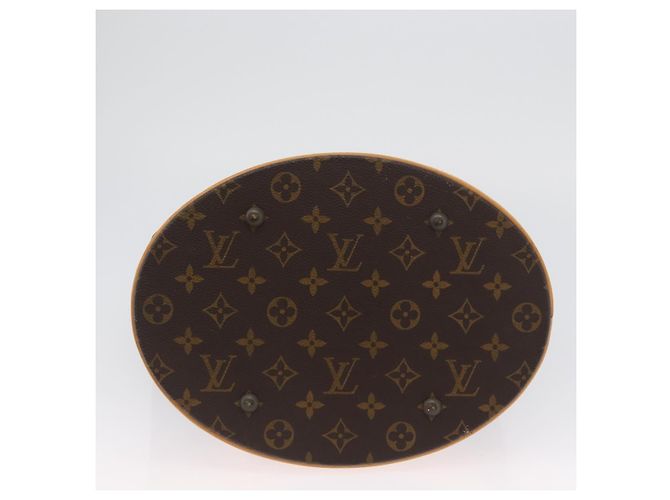 LOUIS VUITTON Borsa a Spalla Monogram Bucket GM M42236 LV Auth BA10992 Monogramma - vista 5