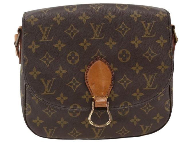 LOUIS VUITTON Monogram Saint Cloud GM Schultertasche M51242 LV Auth BA11243 Monogramm - Ansicht 13