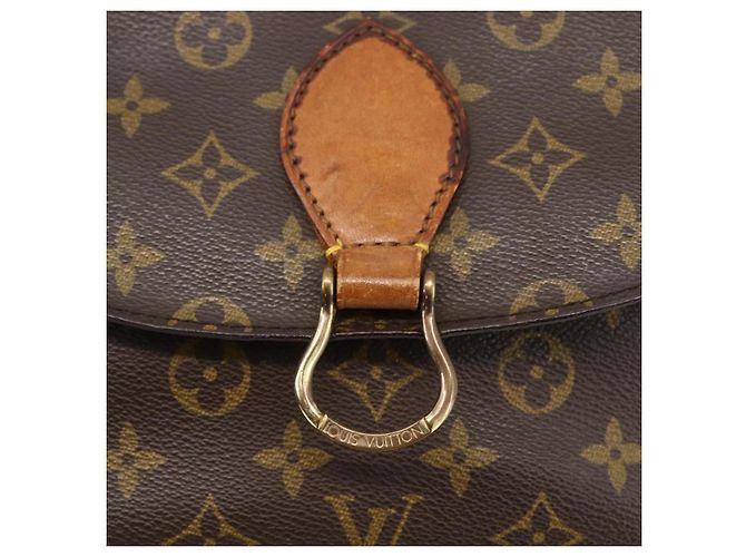 LOUIS VUITTON Monogram Saint Cloud GM Schultertasche M51242 LV Auth BA11243 Monogramm - Ansicht 18