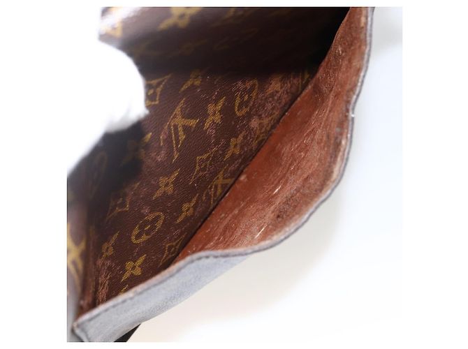 LOUIS VUITTON Monogram Saint Cloud GM Schultertasche M51242 LV Auth BA11243 Monogramm - Ansicht 25