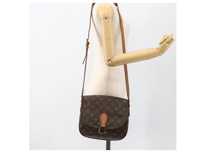 LOUIS VUITTON Monogram Saint Cloud GM Schultertasche M51242 LV Auth BA11243 Monogramm - Ansicht 26